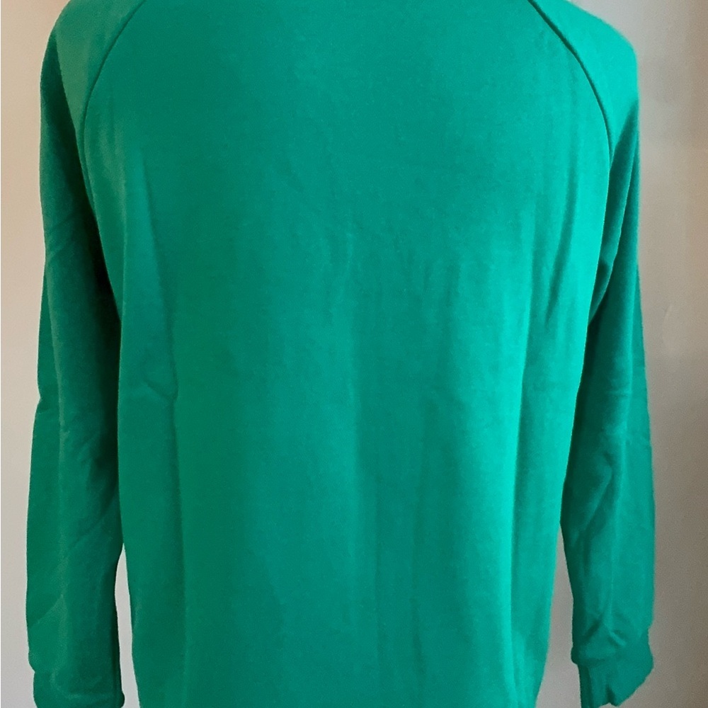 NWT Green Crewneck Shamrock sweatshirt sweater - Picture 5 of 5